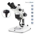 Euromex NexiusZoom 6.7X-45X TrinocularStereo Zoom Microscope w/10MP USB 2 Digital Camera on Pillar Stand NZ1903-P-10M